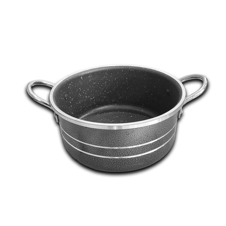 قابلمه گرانیتی فریال مدل در شیشه ای سایز 20