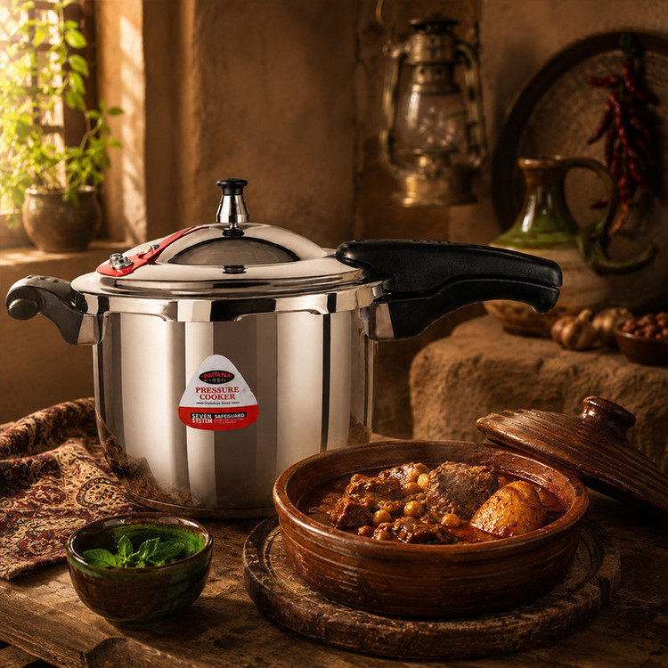 زودپز آپادانا مدل TitanChef کفی 5 لایه گنجایش 5تا 9لیتری